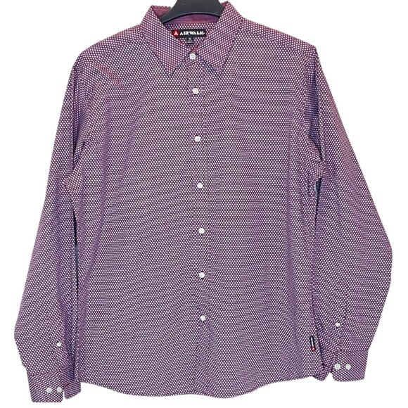 Airwalk Other - Men Burgundy | White Shirt Size XL